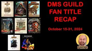 DMs Guild Community Titles October 15-31, 2024