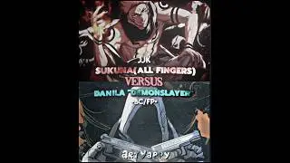 Characters vs All fingers Sukuna (part 1) 