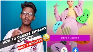 How to create PicsArt account