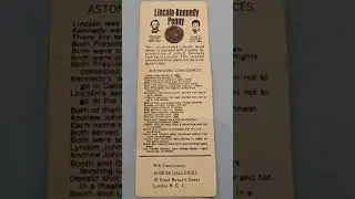 LINCOLN KENNEDY PENNY AND ASTONISHING COINCIDENCES || AMERICA