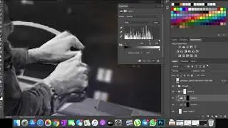 Photoshop CC: Editing into Ghost Rider - Pre & post editing clips