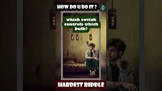 Hardest Riddle , Light Bulbs Problem! #shorts #riddle