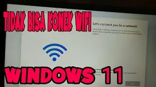 Cara melewati koneksi wifi saat install ulang windows 11