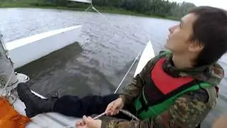 Tornado Sailing Gomel/ Катамаран Торнадо Гомель День независимости 7.4.18