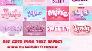 Chia sẻ cách tạo hiệu ứng text effect độc lạ bằng photoshop và illustrator