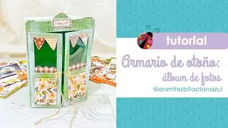 Armario scrapbook 🍁 álbum de fotos DIY