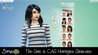 The Sims 4: Create-a-Sim Hairstyle Showcase