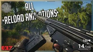 Survarium - All Weapons Reload Animations (2022) (With Real Names)