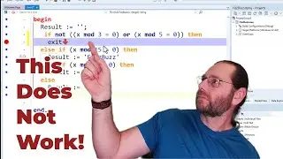 Setting a Breakpoint on an Exit Statement- Delphi 239