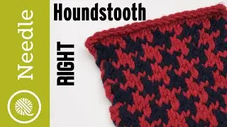 How to Knit Houndstooth | Fair Isle