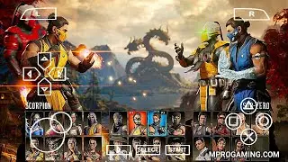 MORTAL KOMBAT 1 PPSSPP Android Offline Mod Mortal Kombat Unchained  | New Character Skins | Gameplay