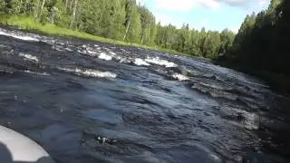 river rafting in Karelia
