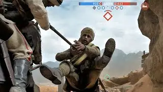 Battlefield 1: Sinai Desert: Some fine horsing around.