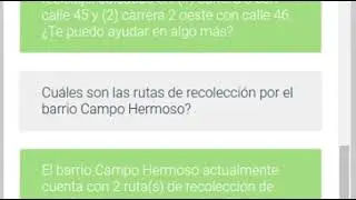 Chatbot for recycapp