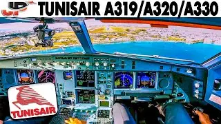 Tunisair Cockpit Airbus A330-200, A320neo & A319