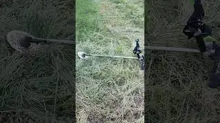 Мотокоса. Кукушка при роботі. Весні все