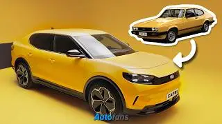 Nieuwe Ford Capri Preview 2024 | VW ID.5 in hipper jasje