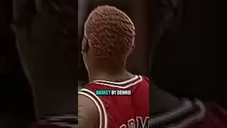 "Dennis Rodman: The Relentless Hustle and Offensive Mastery on the Court" #shorts