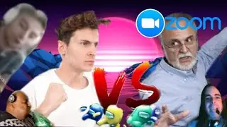TENSION ENTRE PROFESORES Y ALUMNOS RESPONDONES| Troleando clases en zoom| Coscu, Dross, Amongus