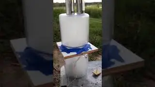 Acetone Cold Vapor Bath rig mark 3 test.