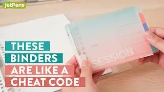 Japanese Binders with Satisfying Features You Didn't Know You Needed! ✨📒