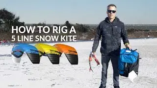 How To Rig a 5 Line Snow Kite