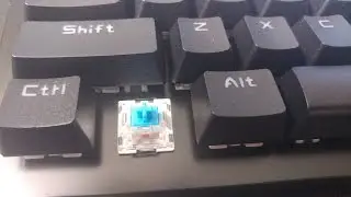 Inland ProHT 104 Keys Mechanical Keyboard Typing Sound (Content Blue Switch)