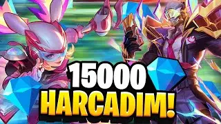 YENİ KOSTÜMLERE 15000💎 HARCADIM! - MAÇLAR DA FENA!😆 - FREDRINN VE LYLIA - Mobile Legends