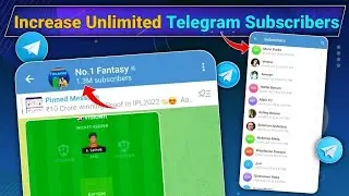 Telegram Channel Per Subscribers Kaise Badhaye | How to Increase Telegram Subscribers |