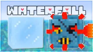 Undertale - Waterfall but with Minecraft Water and Ice Noises