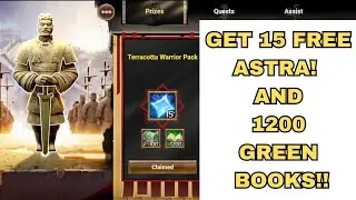 Lords mobile x terracotta army - Free 15 Astra and gold books  ||  Collab event