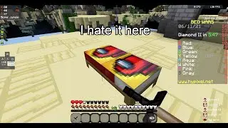 Minecraft but we use the worst texture pack in existence