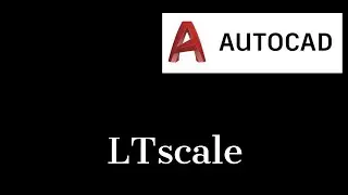 How to scale a linetype in Autocad 2020
