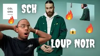 AMERICAN REACTS TO FRENCH RAP 🇫🇷  | SCH - Loup Noir | A COLORS SHOW | THE BEST IN THE GAME!!