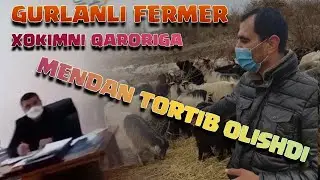 Гурлан хокими ва Фермер ўртасидаги таркалган видео...  Нима сабаб бўлди