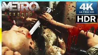Metro Exodus Stealth Gameplay | No HUD | 4K 60 FPS Ultra HD