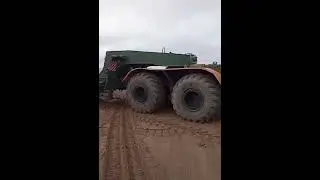 Трал на базе К700. Дороги севера