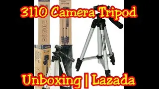 3110 Camera tripod first Unboxing video| Lazada on sale | Error in Exporting Video