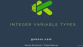 13 - Type of Variable (Int) - Kotlin Developer Course - Build Android Apps in Kotlin
