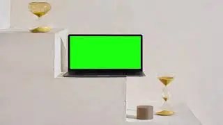 [No Copyright] Laptop Free green screen 