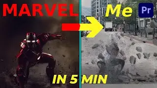 How to do a Superhero Landing in Adobe Premiere Pro