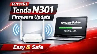 Tenda N301 Firmware Update | How To Update Tenda Router
