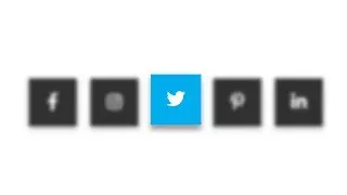 Crea iconos de redes sociales con efecto hover en HTML y CSS
