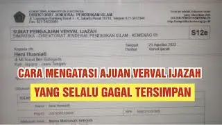 CARA MENGATASI PENGAJUAN VERVAL IJAZAH S1 YANG SELALU GAGAL DI SIMPATIKA