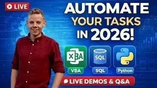 3 Real Automation Demos (Excel VBA, SQL & Python)