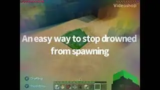Stop Drowned from Spawning (Temporarily) in your Minecraft Survival World