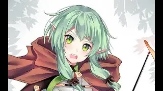 Goblin Slayer High Elf Archer Fanart 【SPEEDPAINT】