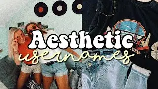 Aesthetic Usernames (for minecraft, gacha , etc)
