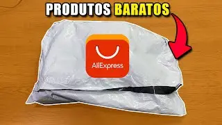 COMPRE POR R$16 E VENDA POR R$60 - UNBOXING ALIEXPRESS.
