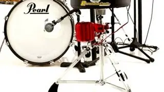 Incorporating the Pearl Throne Thumper into an acoustic kit